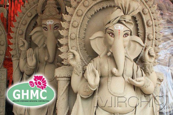 GHMC, GHMC Website Clay Ganesha, GHMC Web Portal Clay Ganesha, GHMC Website Clay Ganesha Vinayaka Chavithi, GHMC Website Clay Ganesha Ganesh Chaturthi