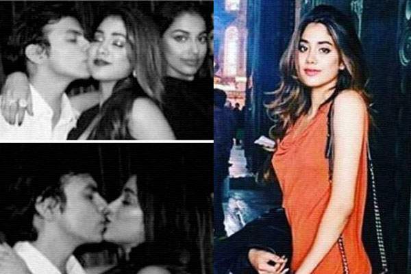 Jhanvi Kapoor Kissing Boy Friend, Jhanvi Kapoor Kissing Shikar Pahariya, Jhanvi Kapoor Lip Kiss Boyfriend, Sridevi Daughter Jhanvi Kapoor Kissing Boyfriend