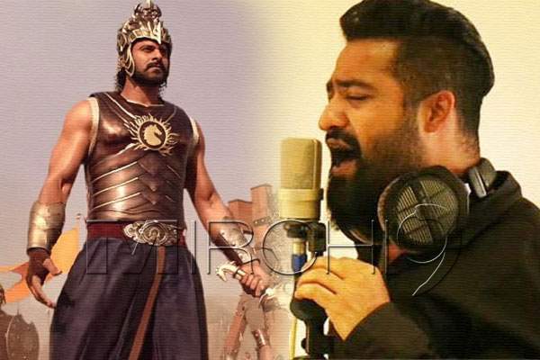 Jr NTR to sing for Baahubali 2, Jr NTR Song Baahubali 2, Jr NTR Role Baahubali 2, Jr NTR Singing Baahubali 2 Song, Jr NTR Croon Baahubali 2 Song