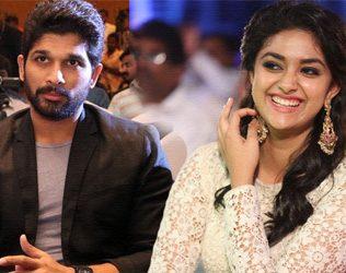 Allu Arjun, Allu Arjun Keerthy Suresh, Keerthy Suresh Allu Arjun Heroine, Keerthy Suresh Allu Arjun Lingusamy Movie, Keerthy Suresh Stylish Star Allu Arjun Movie