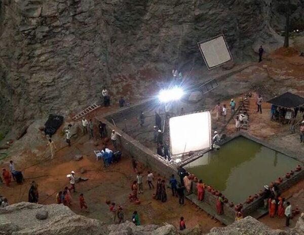 Baahubali 2, Baahubali 2 Leaked Scene Photos, Baahubali 2 Leaked Scene Stills, Baahubali 2 Movie Leaked Photos Stills, Baahubali 2 Shooting Leaked Scenes, Baahubali 2 Sets Leaked Stills Photos, SS Rajamouli Baahubali 2 Leaked Scene, Baahubali 2 Movie Leaked Scene