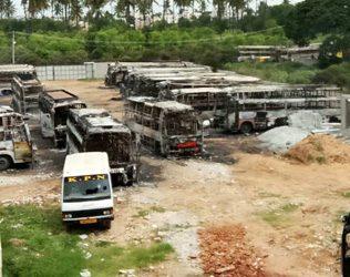 Bengaluru, C Bhagya Burnt Bengaluru 42 Buses, 22 Year Old C Bhagya Burnt Bengaluru 42 Buses, C Bhagya Burnt Bengaluru 42 Buses For Mutton Biryani, Young Woman C Bhagya Burnt Bengaluru 42 Buses For 100 Rupees