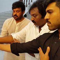 Chiranjeevi Ram Charan Ganesh Pooja 2016 Photos,