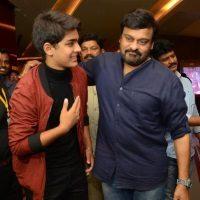 Chiranjeevi Watches Nirmala Convent Premier Show Photos, Nirmala Convent Premier Show Photos Stills