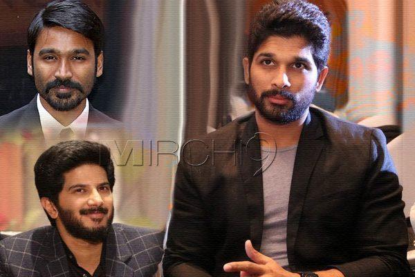 Allu Arjun, Allu Arjun Dhanush Competition, Allu Arjun Dhanush Kollywood Competition, Stylish Star Allu Arjun Dhanush Competition, Allu Arjun Young Superstar Dhanush Competition, Dulquer Salmaan Dhanush Allu Arjun Competition, Dhanush Allu Arjun Dulquer Salmaan Competition, Allu Arjun Dhanush Dulquer Salmaan Tamil Malayalam Movies Competition