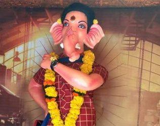 Janatha Garage, NTR Janatha Garage Ganesh, NTR Janatha Garage Ganesh Idol, NTR Janatha Garage Ganesh Statue, Janatha Garage NTR Ganesh Idol, Janatha Garage Jr NTR Ganesh Idol
