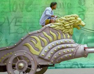 Majnu Movie Baahubali Chariot, Nani Majnu Movie Baahubali Chariot, Nani Majnu Rajamouli Baahubali Chariot, Virinchi Varma Majnu Movie Used Baahubali Chariot