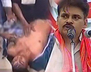 Stampede Pawan Kalyan Kakinada Meeting, One Person Died Stampede Pawan Kalyan Kakinada Sabha, Stampede Janasena Person Died Pawan Kalyan Kakinada Speech
