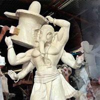 Filmy Ganesh Idols, Baahubali Ganesh Idols, Filmy Ganesh Idols Hyderabad, Baahubali Ganesh Idols Hyderabad, Hyderabad Dhoolpet Ganesh Idols 2016