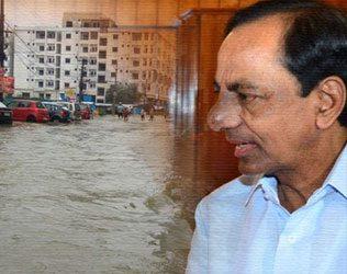Hyderabad Rains KCR, Hyderabad Rains KCR Govt Officials, Hyderabad Downpour KCR, Hyderabad Rains Telangana Govt KCR, Hyderabad Rains KCR Government