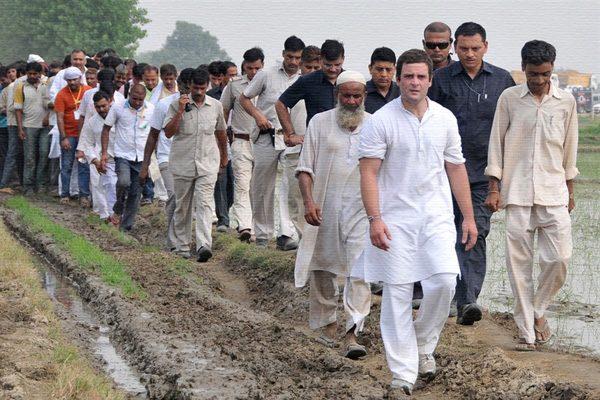 Rahul Gandhi, Rahul Gandhi Kisan Yatra, Congress Vice President Rahul Gandhi Kisan Yatra, Rahul Gandhi UP Kisan Yatra, Rahul Gandhi Uttar Pradesh Kisan Yatra