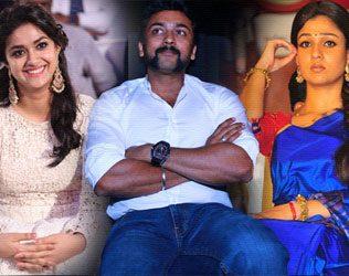 Nayanthara Keerthy Suresh Suriya, Nayanthara Suriya Vignesh Shivan Movie, Keerthy Suresh Suriya Muthaiah Movie, Nayanthara Keerthy Suresh Suriya Movie