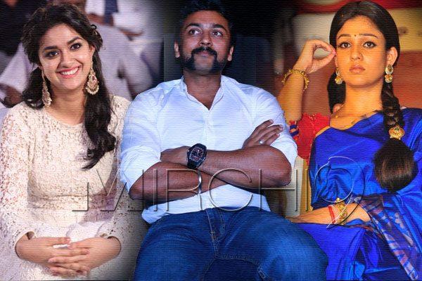 Nayanthara Keerthy Suresh Suriya, Nayanthara Suriya Vignesh Shivan Movie, Keerthy Suresh Suriya Muthaiah Movie, Nayanthara Keerthy Suresh Suriya Movie 