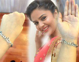 Anchor Srimukhi Power Star Pawan Kalyan Bracelet