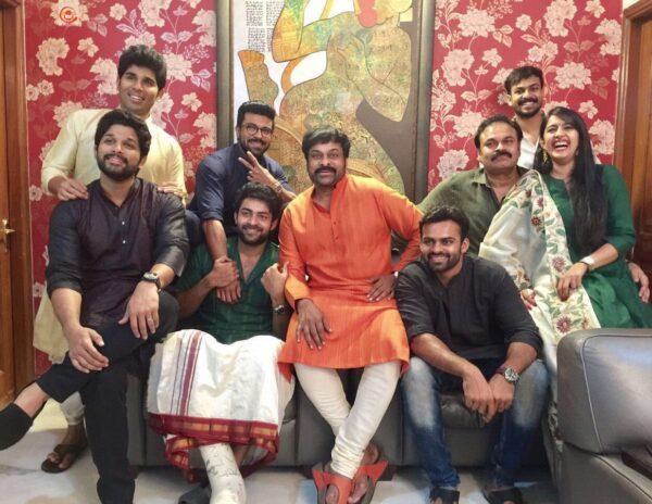 Chiranjeevi Mega Family Diwali Celebrations Pic Photo