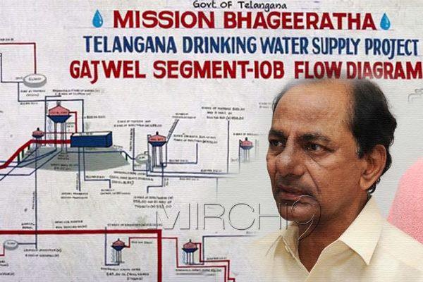 KCR Mission Bhageeratha United Bank of India Loan Rs 1350 Crores