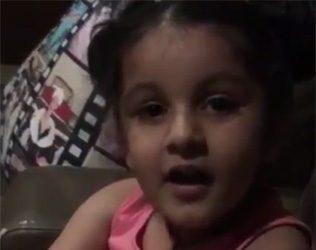 Mahesh Babu Daughter Sitara Telling Samantha Brahmotsavam Dialogues