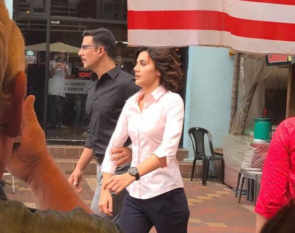 Taapsee, Naam Shabana Movie First Look, Naam Shabana Movie Taapsee Pannu First Look, Naam Shabana Movie Akshay Kumar First Look