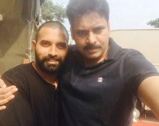 Pawan Kalyan Selfie With Stunt Master Jani