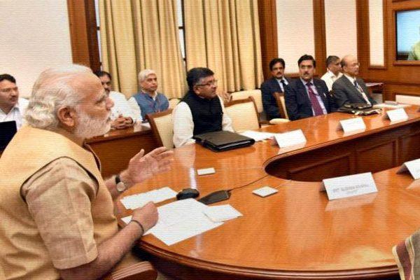 Prime Minister Narendra Modi Bans Mobiles Cabinet Meeting 