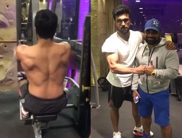 ram-charan-nude-bare-body-six-pack-gym-work-out-exercise