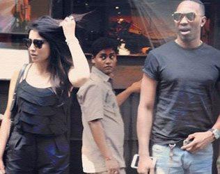 Shriya Saran, Shriya Saran Dwayne Bravo Date, Shriya Saran Dwayne Bravo Dating, Shriya Saran Dating Dwayne Bravo, Dwayne Bravo Dating Shriya Saran, Shriya Saran Secrete Dating Dwayne Bravo