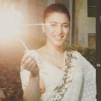 shruti-haasan-kamal-haasan-diwali-celebrations-photos-stills