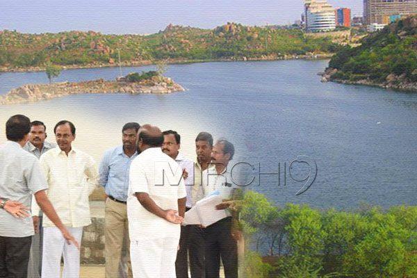 KCR, KCR Rich People Buildings Demolitions, KCR Business People Structures Demolitions, KCR Secret Lakes Durgam Cheruvu Buildings Demolitions