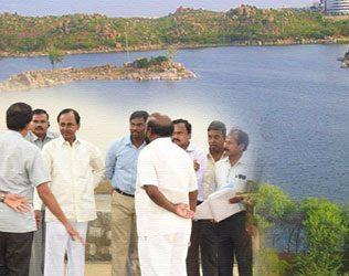 KCR, KCR Rich People Buildings Demolitions, KCR Business People Structures Demolitions, KCR Secret Lakes Durgam Cheruvu Buildings Demolitions