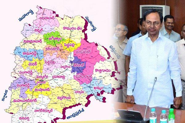 Telangana New Districts, Telangana New Districts Vijaya Dasami Day, KCR Telangana New Districts Headache Sitting MLAs, Telangana 31 New Districts 