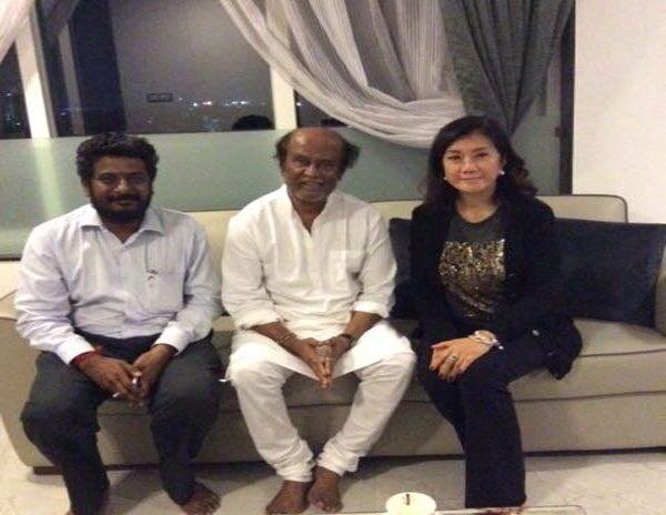 Rajinikanth Meets Thailand Princess, Rajinikanth Meets Thailand Princess Kabali Shoot, Rajinikanth Meets Thailand Princess Mom Luang Rajadarshi Jayankura 