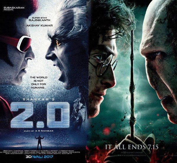 2.0 First Look Poster Copy Rights Allegations - Rajinikanth