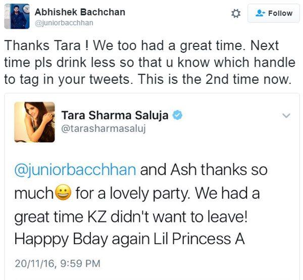 Abhishek Bachchan, Parody Twitter