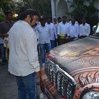Balakrishna flag off Bharatha Desa Shata Punyakshetra Jaitrayatra Photo Gallery