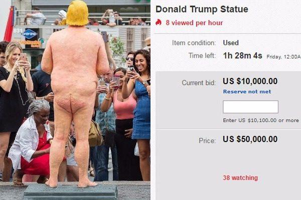 Donald Trump Sale eBay Highest Bid - The President Auction