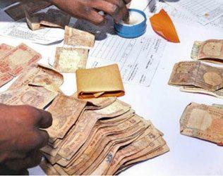 Exchange of 500 1000 rupees notes with Change