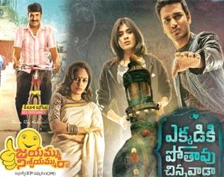 Jayammu Nischayammu Raa Special Premier Show Talk Theater