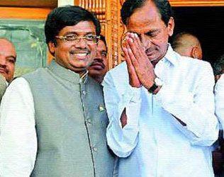 KCR Brings Former Congress MP Vivek into Limelight