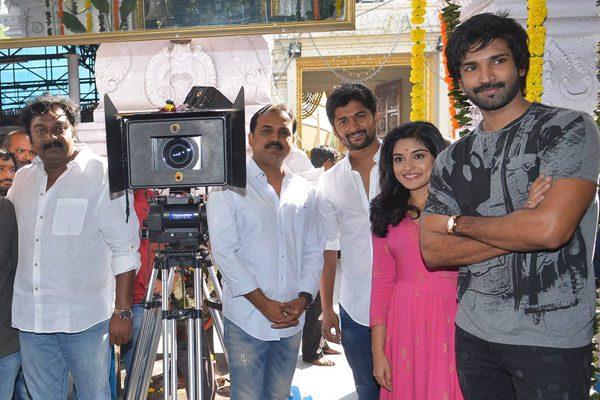 Koratala Siva VV Vinayak Come Together For Nani Niveda Thomas Aadhi Pinisetty