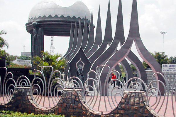 Made in China Ambedkar Memorial for Telangana NTR Gardens