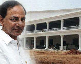 National Media Not Happy with KCR's House Warming