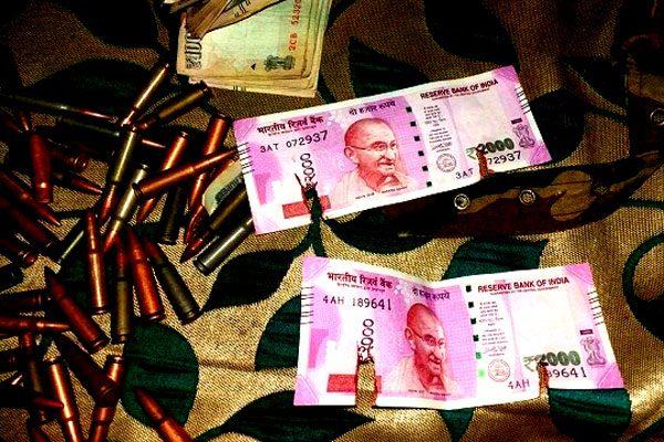 New 2000 Rs Notes Recovered from Terrorists - Bandipora Encounter