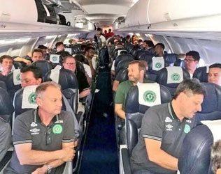 Plane crashes in Colombia Brazilian football team dead