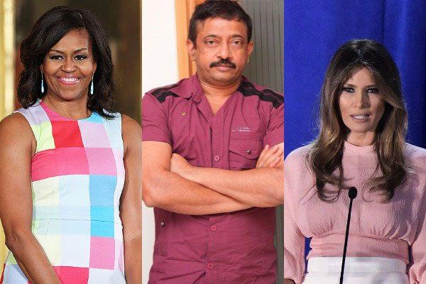 RGV Tweets Donald Trump Obama Wives Wife - Sexist Racist