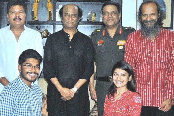 Rajinikanth Lunch Meeting Army Colonel 2.0 Movie
