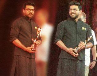 Ram Charan receives youth icon award Asia Vision 2016