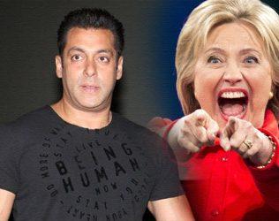 Salman Khan Supports Hillary Clinton US President