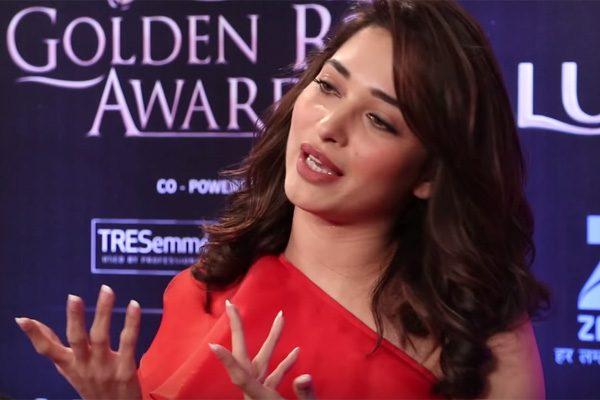 Tamanna Baahubali IT Raids - Lux Golden Rose Awards