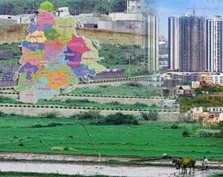 Telangana Real Estate Boom Disputes - 17 New Districts