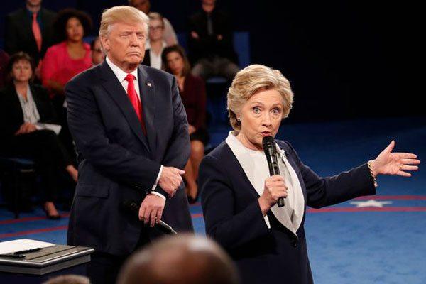 US Presidential Election Donald Trump Hillary Clinton